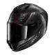 SHARK SPARTAN RS CARBON XBOT BLACK/RED/SILVER – премиум карбонова каска с агресивен дизайн и Bluetooth съвместимост