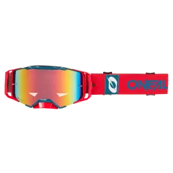 Мотокрос очила O'NEAL B-33 BOLD RED/BLUE - RADIUM RED