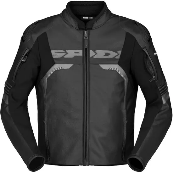 Кожено яке за мотор SPIDI EVORIDER 3 BLACK - Безопасност и комфорт за мотоциклетисти