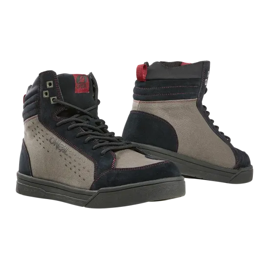 Мото кецове O'NEAL RCX Urban Black/Gray V.25 с EVA стелка и защита на глезена