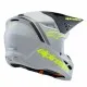 Детска мотокрос каска ALPINESTARS SM3 RADIUM GY/BLK/YL - Защита и комфорт за младежи