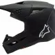 Детска мотокрос каска ALPINESTARS SM3 SOLID BLACK - Оптимална защита и комфорт