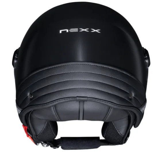 Каска за скутер NEXX Y.10 CALI BLACK MATT, Polyfusion shell, вградени слънчеви очила