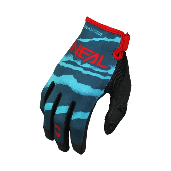Мотокрос ръкавици O'NEAL MAYHEM WILD BLUE/RED DS V.25