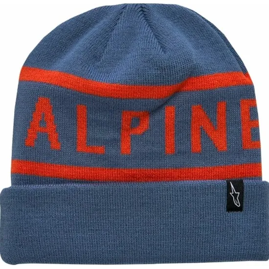 Шапка ALPINESTARS BEANIE CUFF WORDY BL/RED - Шапки от марка Alpinestars