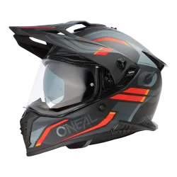 Каска O'NEAL A-SRS SPIKE BLACK/GRAY/RED
