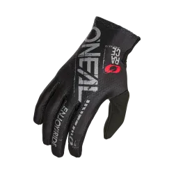 Мотокрос ръкавици O'NEAL MATRIX STATIC BLACK/GRAY V.25