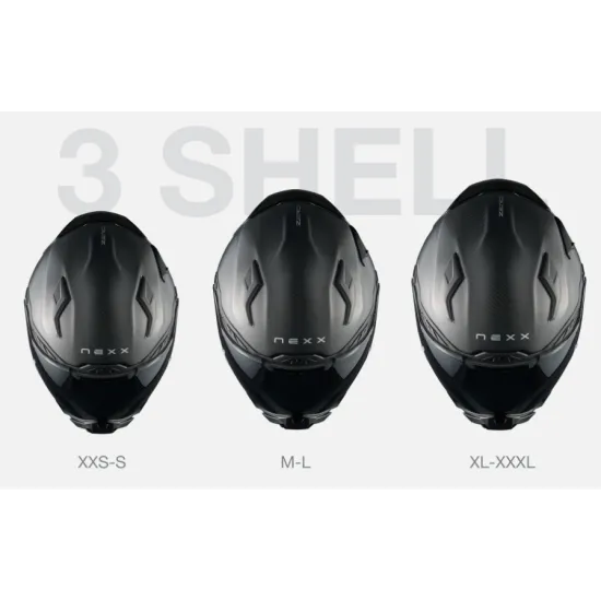 Каска NEXX X.WST3 ZERO PRO CARBON MATT, антивибрационна система, покритие против надраскване
