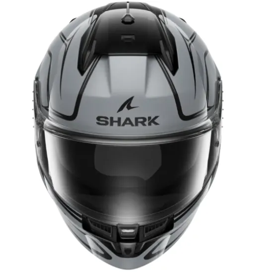 SHARK D-SKWAL 3 DRONE GRAY – сива каска с PINLOCK и вградени очила