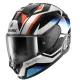 Каска SHARK RIDILL 2 APEX BLUE/WHITE/RED – защита, комфорт и агресивен стил