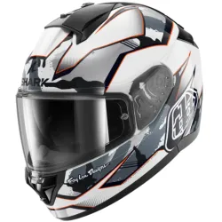Каска SHARK RIDILL 2 MATRIX CAMO WHITE/GRAY/RED
