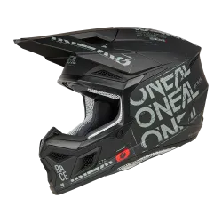 Мотокрос каска O'NEAL 3SERIES STATIC BLACK/GRAY V.25