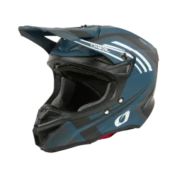 Мотокрос каска 5SERIES POLYACRYLITE SPIKE BLUE/WHITE V.25