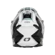 Мотокрос каска 5SERIES POLYACRYLITE SPIKE WHITE/BLACK V.25 - каска с ABS конструкция и вътрешност Dri-Lex®