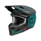 Мотокрос каска O'NEAL 3SERIES STATIC BLACK/TEAL V.25
