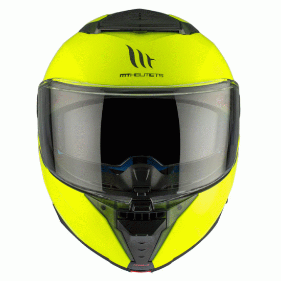 Отваряема каска MT ATOM 2 SV A3 Fluo Yellow - Спортна мото каска
