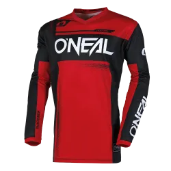 Мотокрос блуза O`NEAL ELEMENT RACEWEAR BLACK/RED V.25