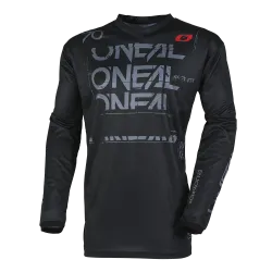 Мотокрос блуза O'NEAL ELEMENT STATIC BLACK/GRAY V.25