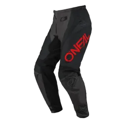 Мотокрос брич O'NEAL ELEMENT RACEWEAR BLACK/GRAY/RED V.25