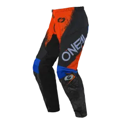Мотокрос брич O'NEAL ELEMENT SHOCKER BLACK/ORANGE V.25
