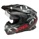 Ендуро каска D-SRS SQUARE V.24 BLACK/RED/GRAY V.25 – Черно/Червено/Сиво