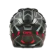 Ендуро каска D-SRS SQUARE V.24 BLACK/RED/GRAY V.25 – Черно/Червено/Сиво