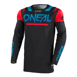 Мотокрос блуза O'NEAL PRODIGY FIVE FOUR BLACK/BLUE V.25