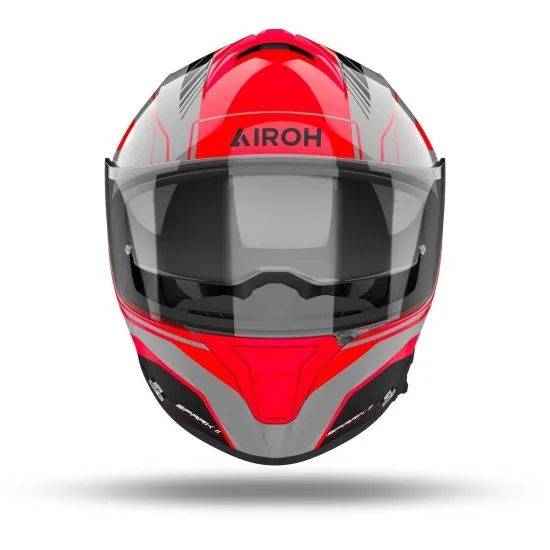 Каска AIROH SPARK 2 CHRONO ORANGE - Модерна каска с аеродинамична форма и ECE 22-06 сертификация
