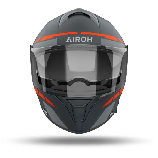 Каска AIROH SPARK 2 SPINNER ORANGE MATT - Модерна каска с аеродинамична форма и ECE 22-06 сертификация