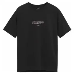 Мото тениска ALPINESTARS BOLD TYPE BACK BLK