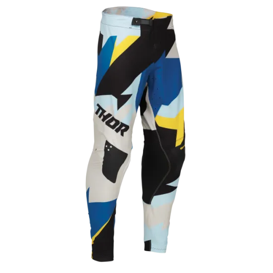 Мотокрос брич THOR SPORTMODE BRAVE BLUE – Син брич с висока еластичност