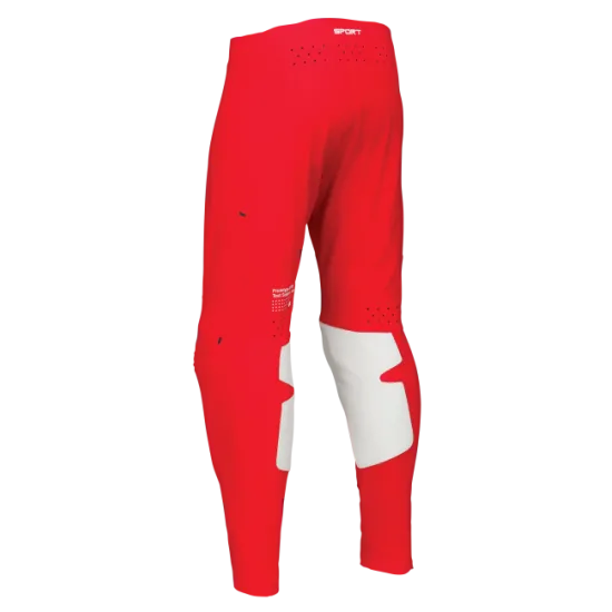 Мотокрос брич THOR SPORTMODE RIOT RED/BLACK – Червен и черен брич с висока еластичност