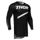 Мотокрос джърси THOR SPORTMODE BRAVE BLACK – Черно спортно джърси