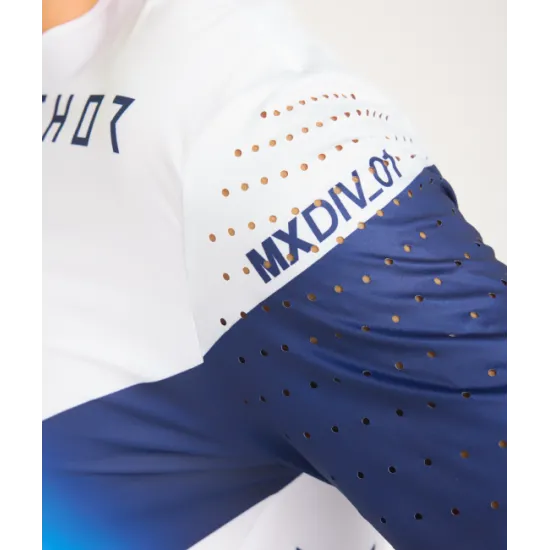 Мотокрос джърси THOR SPORTMODE STRIKE BLUE за максимална мобилност и комфорт