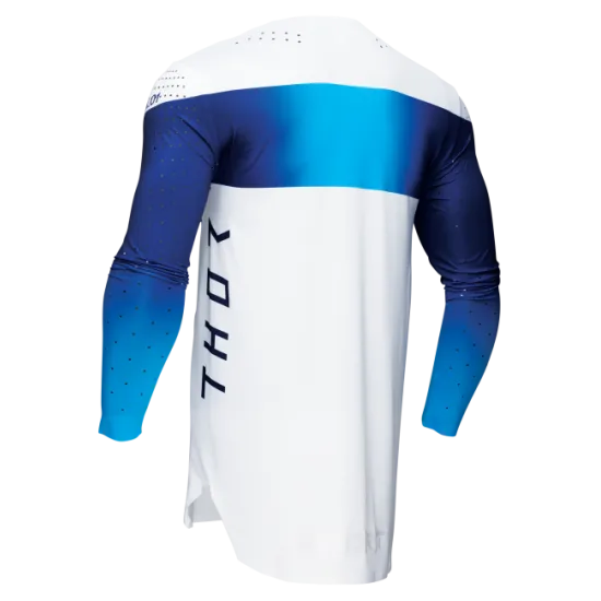 Мотокрос джърси THOR SPORTMODE STRIKE BLUE за максимална мобилност и комфорт
