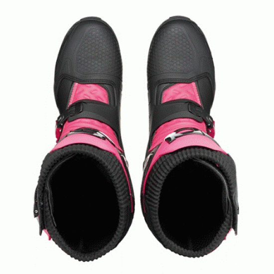 Дамски мотокрос ботуши SIDI X-POWER SC Lei BLACK/PINK с подметка Vibram за офроуд каране