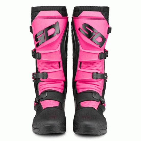 Дамски мотокрос ботуши SIDI X-POWER SC Lei BLACK/PINK с подметка Vibram за офроуд каране