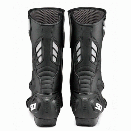 Мото ботуши SIDI PERFORMER BLACK с гладка чашка на петата за по-добро сцепление