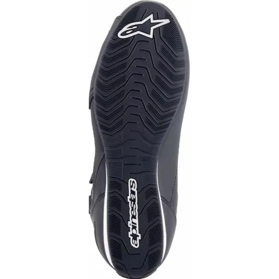 Мото боти ALPINESTARS Faster-3 Rideknit BLACK/GRAY/SILVER с TPU защита на глезена и каучукова подметка