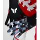 Мотокрос ръкавици THOR SPORTMODE RIOT BLACK с минимални шевове и длан от Clarino®