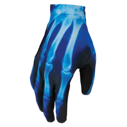 Мотокрос ръкавици THOR SPORTMODE X-RAY BLACK/BLUE