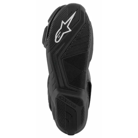 Ботуши ALPINESTARS SMX-6 V3 BLACK/WHITE с биомеханична защита и TPU протектори