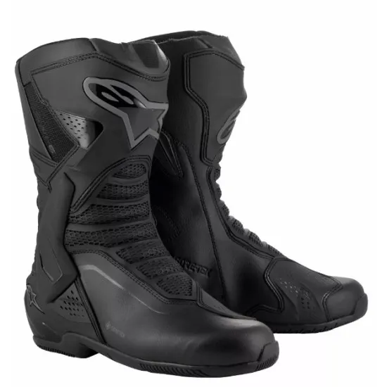 Ботуши ALPINESTARS SMX-6 V3 Gore-Tex® BLACK/GRAY с водоустойчива мембрана и биомеханична защита