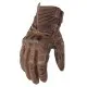 Дамски мото ръкавици TRILOBITE 1942 Cafe BROWN с TPU защита и естествена кожа