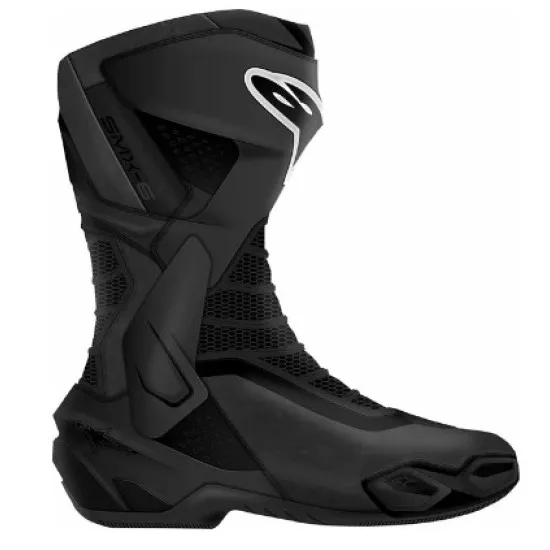 Ботуши ALPINESTARS SMX-6 V3 BLACK с биомеханична защита и сменяеми слайдери