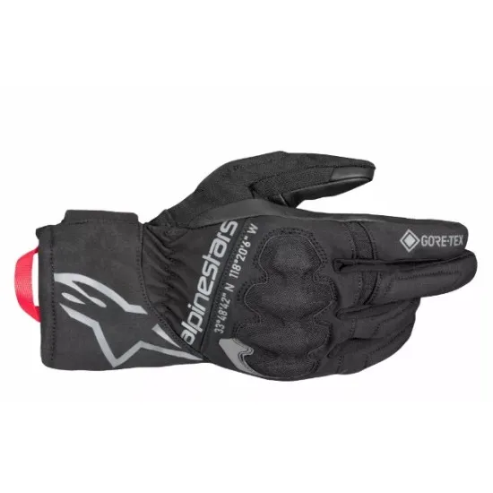 Мото ръкавици ALPINESTARS Crestone Gore-Tex BLACK с водоустойчива защита и кожена длан