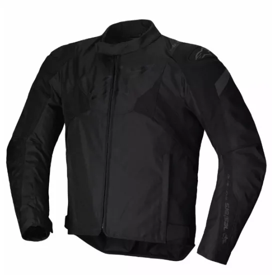 Текстилно яке ALPINESTARS T-Jaws V4 Waterproof BLACK с водоустойчива мембрана и протектори Nucleon Flex Plus