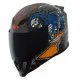 Каска ICON Airflite™ TRICKORSTREET4 BK с поликарбонатна черупка и визьор Dropshield™