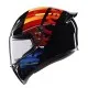 Каска AGV K1 S PULSE 46 с аеродинамичен профил и визьор Ultravision
