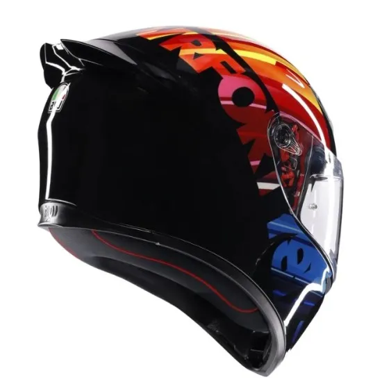 Каска AGV K1 S PULSE 46 с аеродинамичен профил и визьор Ultravision